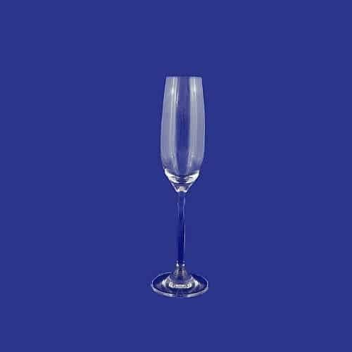 Sektglas aus dem PEC-Verleih