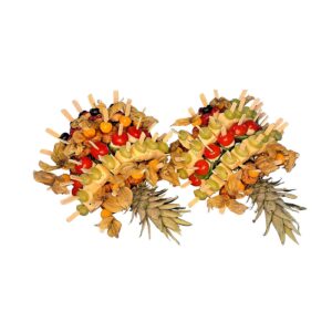80 Fingerfoodspieße traditionell <br> [80 Stück / Platte] <br> [1 Stück = 1,60€]