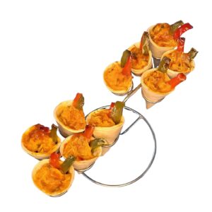 warme mini Wrap amerikanisch <br>[34 Stück / Platte] <br> [1 Stück = 3,56€]