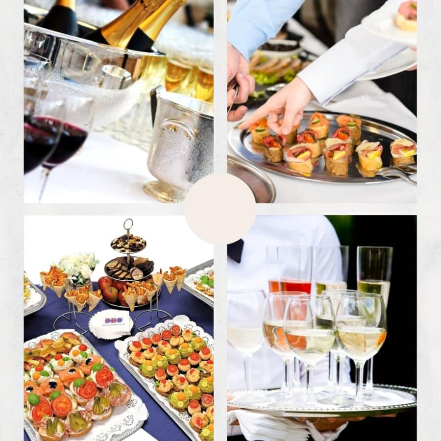 Sekt-Empfang <br> [20 Gäste / Paket] <br> [pro Gast = 44,99€]